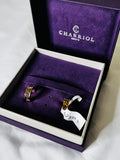 Rose Gold Charriol Hoop Earrings