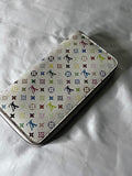 Louis Vuitton White Monogram Multicolor Sarah Wallet
