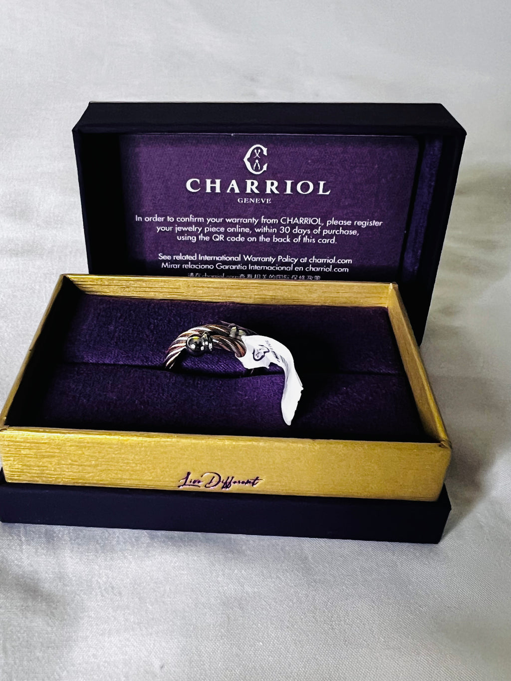 Charriol Classic Cable Ring
