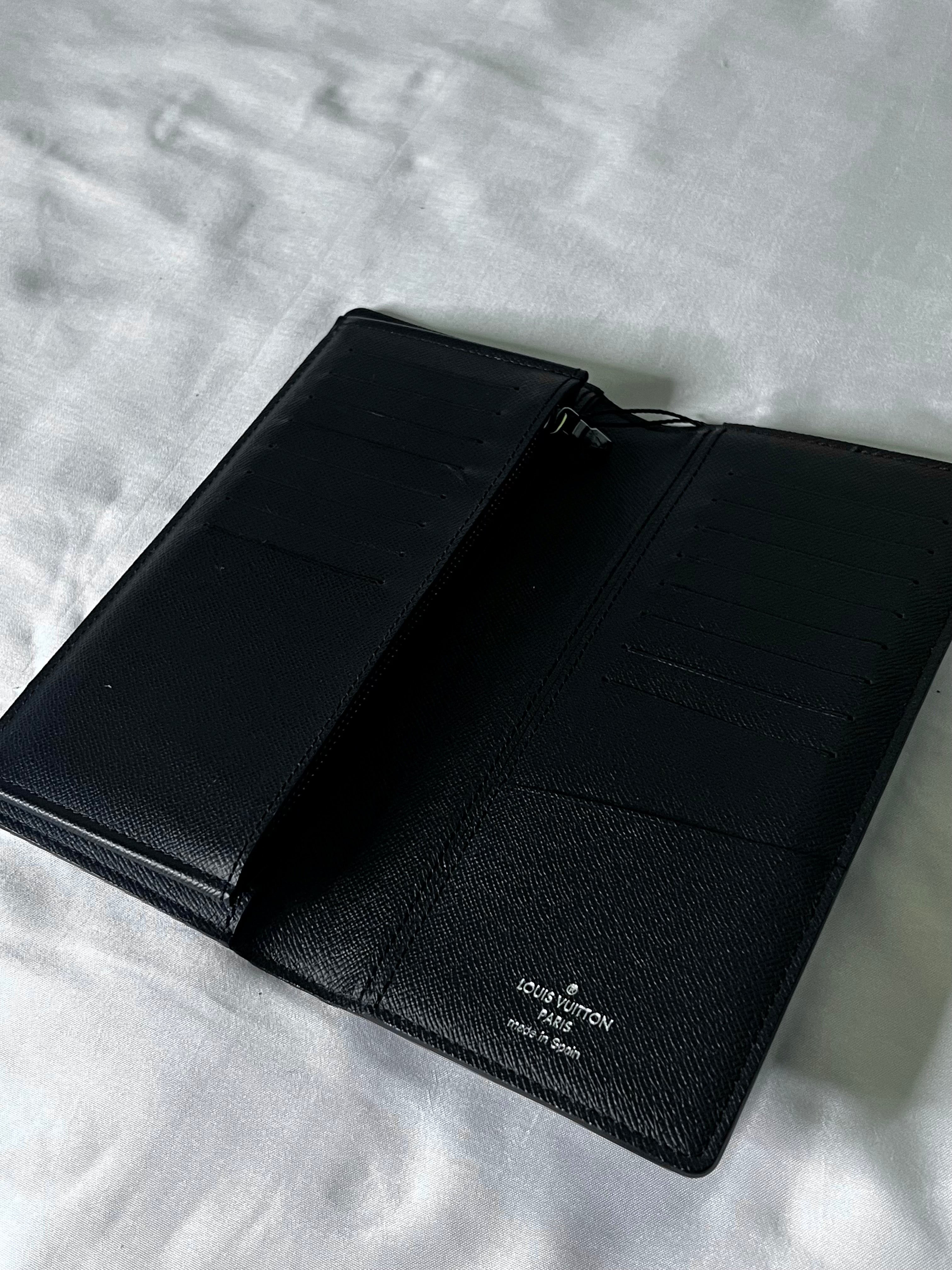 Louis Vuitton Black Monogram Eclipse Brazza