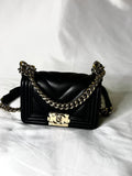 Black Small Boy Chanel Handbag