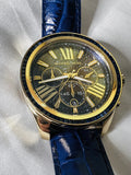 Michael Kors Wren Chronograph Watch (MK2450) in Blue