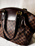 Brown and Black LV Damier Ebene Verona PM
