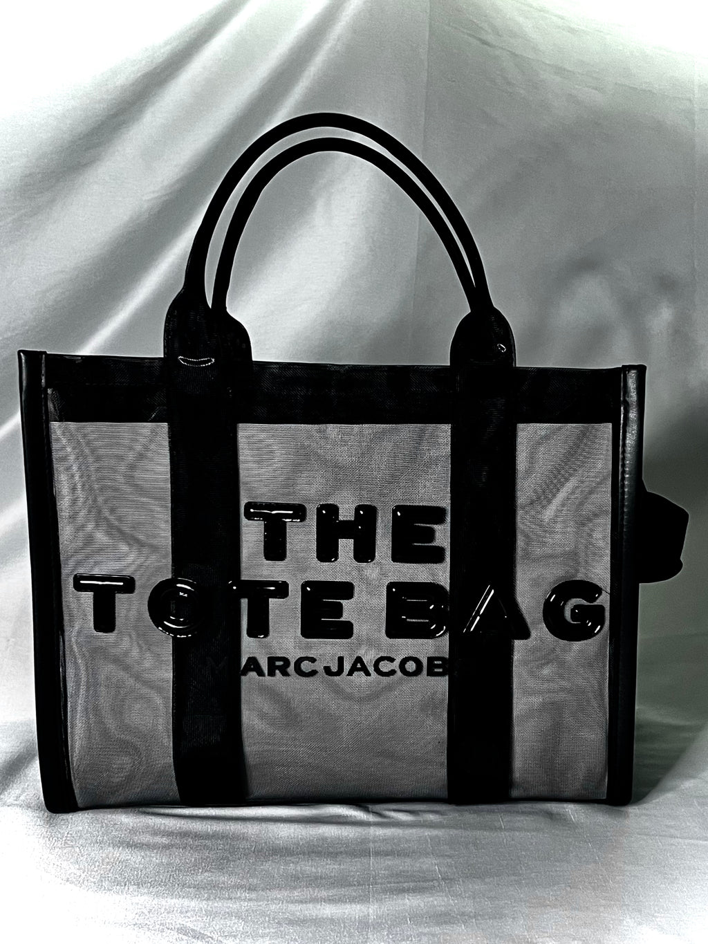 Black Medium Mesh Tote Bag Marc Jacobs