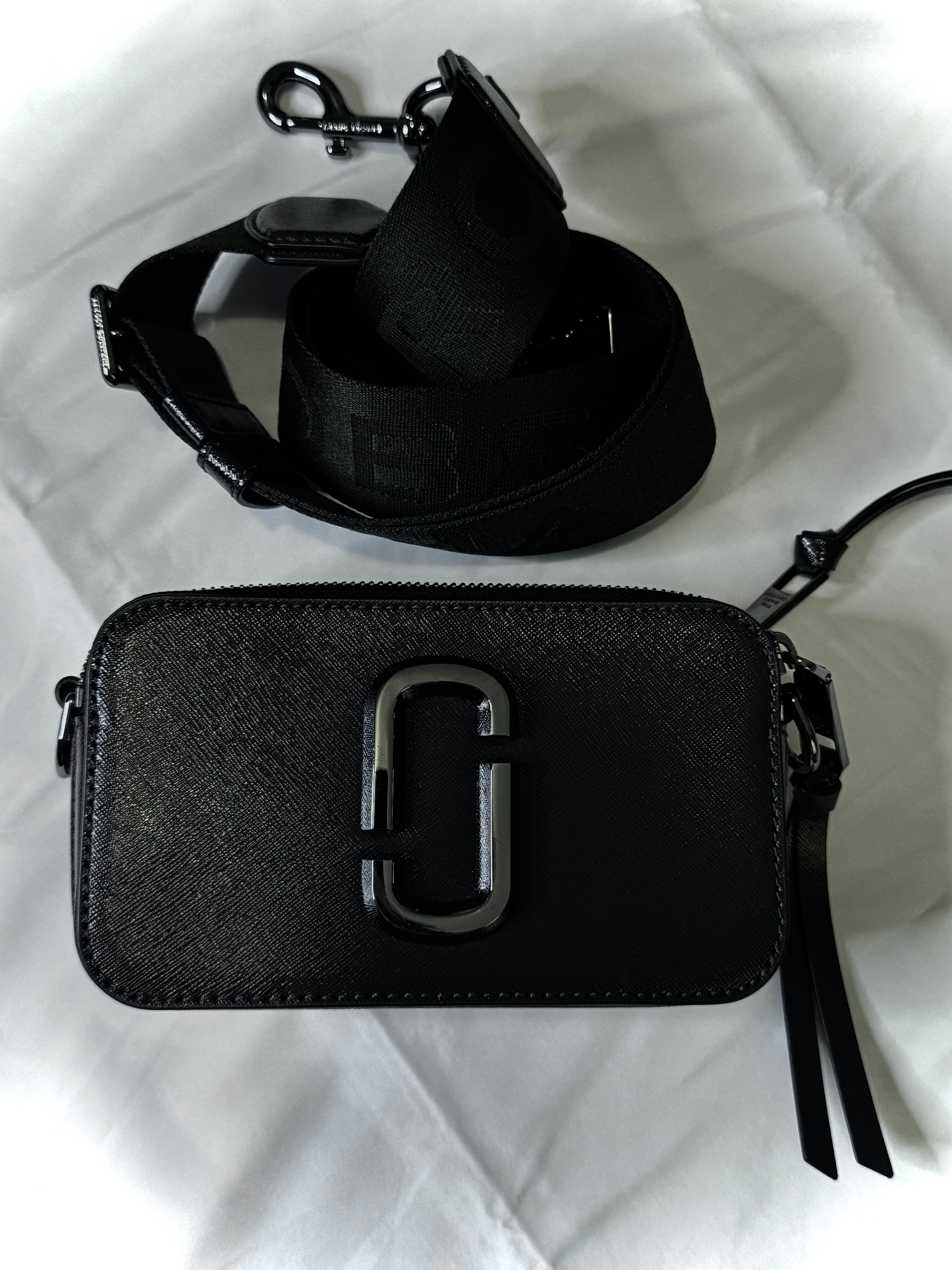 Black Marc Jacobs The Snapshot Bag