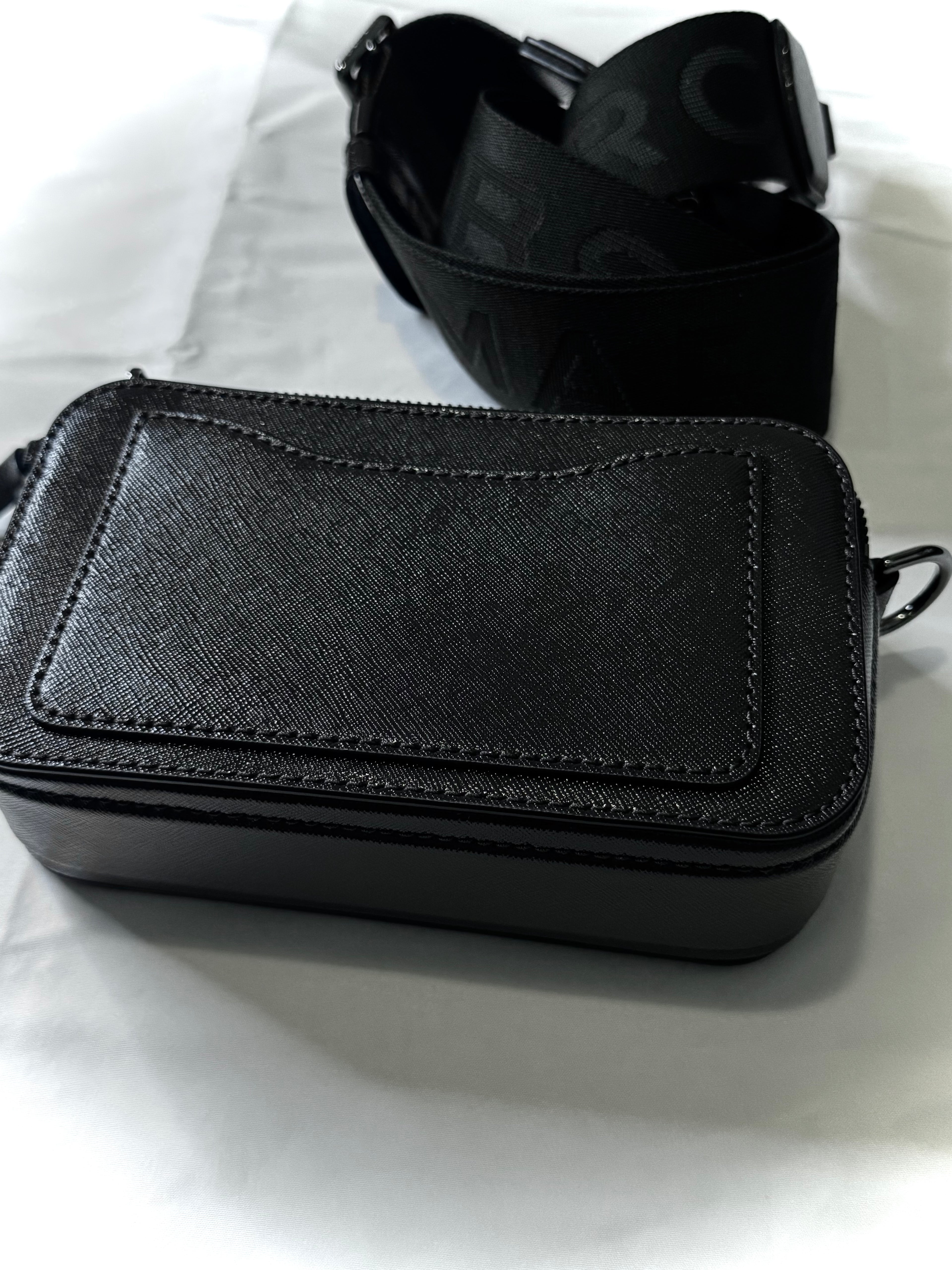 Black Marc Jacobs The Snapshot Bag